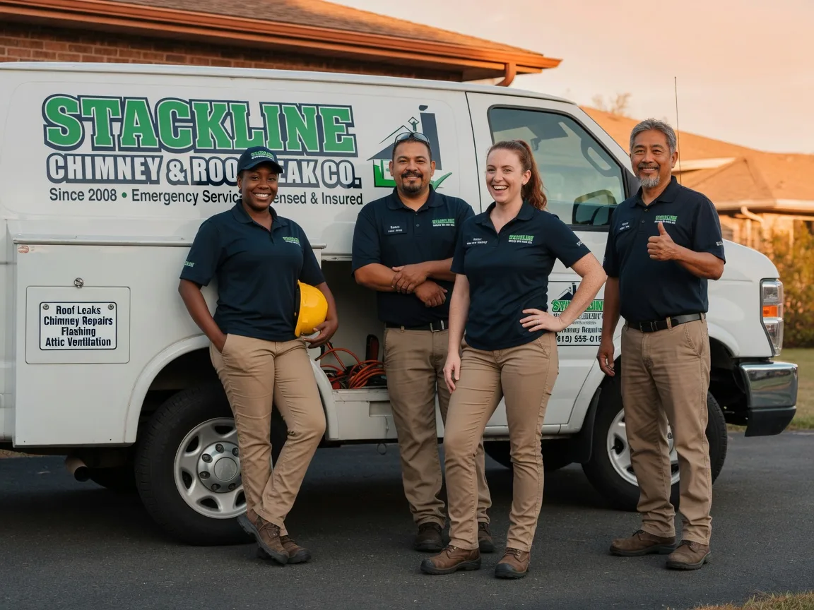 Chimney flashing repair company in Hasty, AR